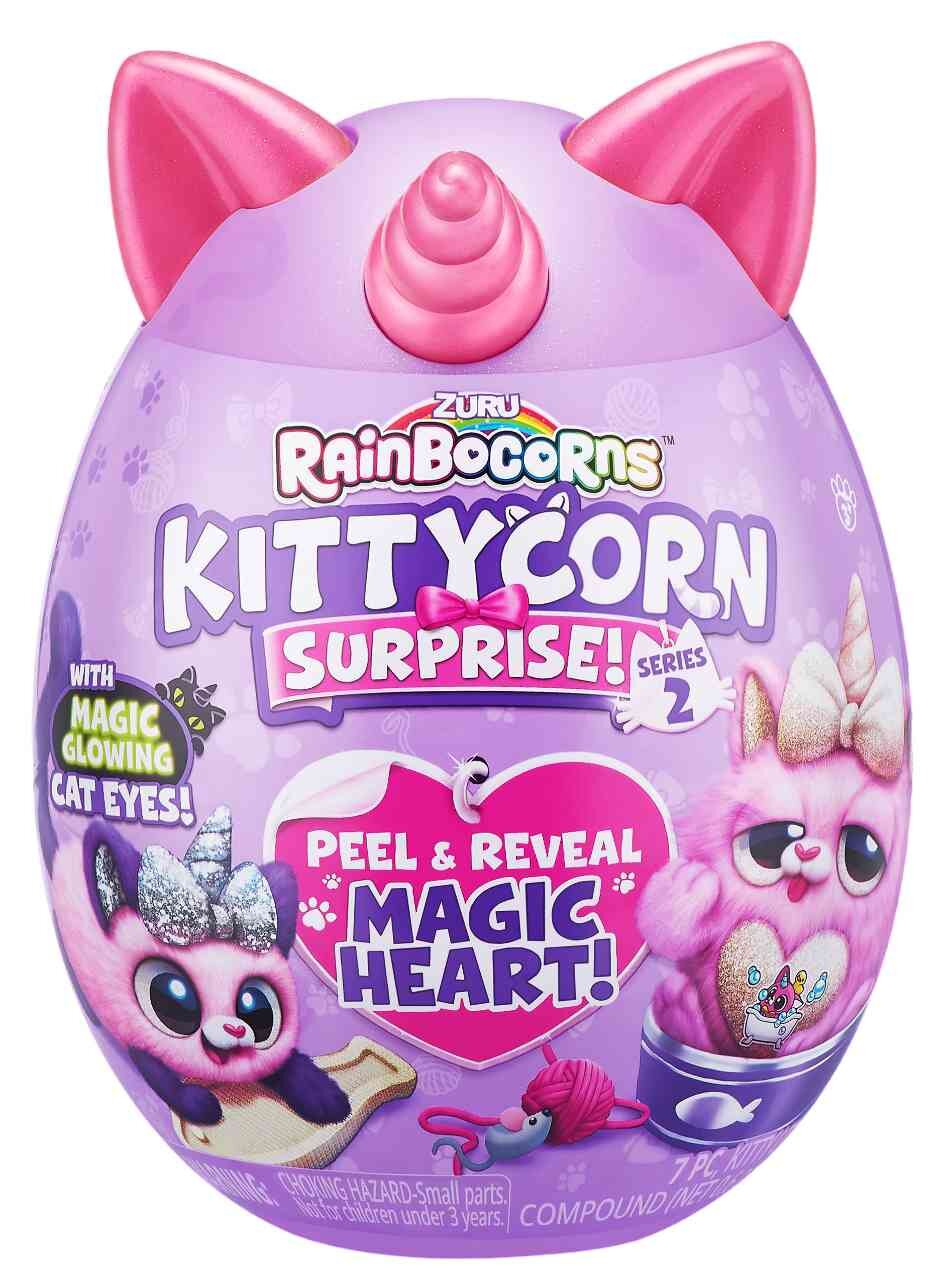 

Игровой набор Zuru Rainbocorns сюрприз в яйце Kittycorn Surprise S2 9279 в ассортименте 1 шт.