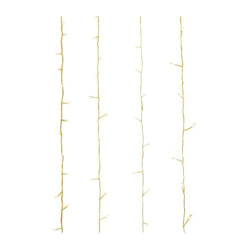 Гирлянда-занавес 600led W-A057 теплый 3*3м