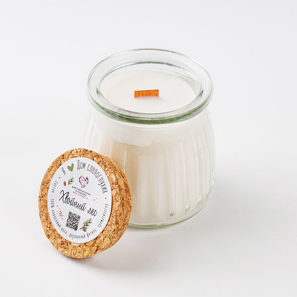 Свеча сувенирная Хвойный лес