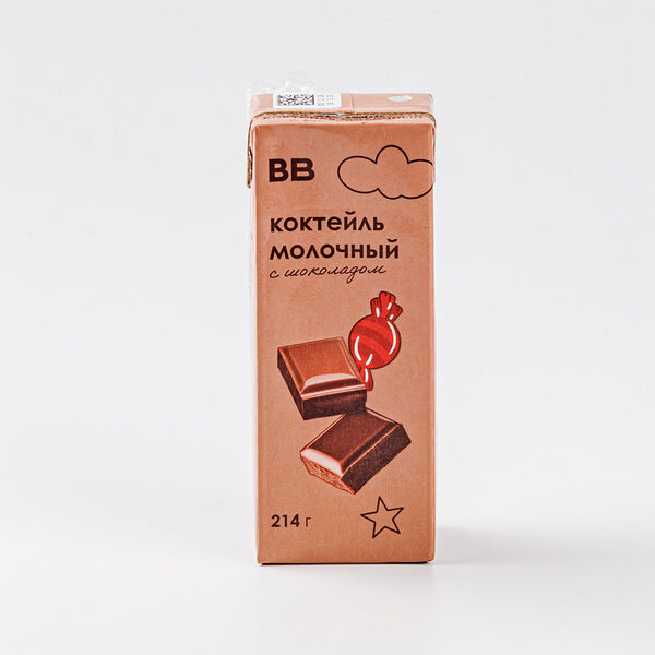 Коктейль молочный с шоколадом 3% 214г