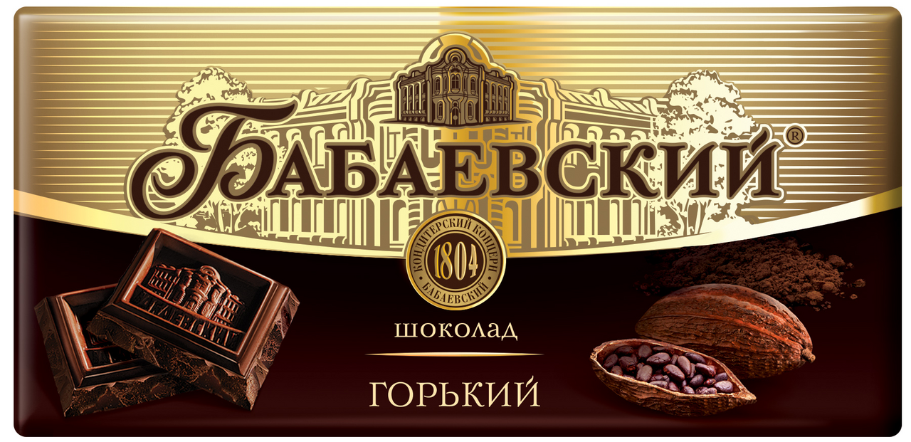 

Шоколад Бабаевский Горький 90 г