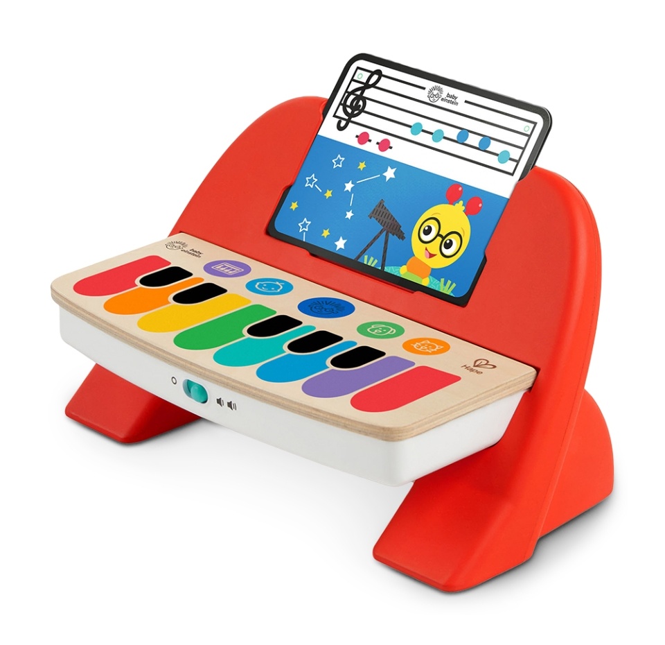 

Игрушка для малышей Hape Пианино 7 клавиш сенсорное цвет красный