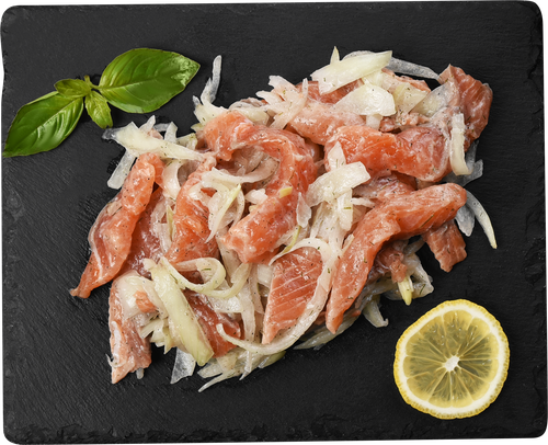 

Лосось по-домашнему Лента Fresh слабосоленый вес