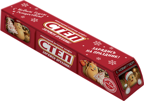 

Набор кондитерских изделий Степ Микс №1 Новогодний подарок 101 г