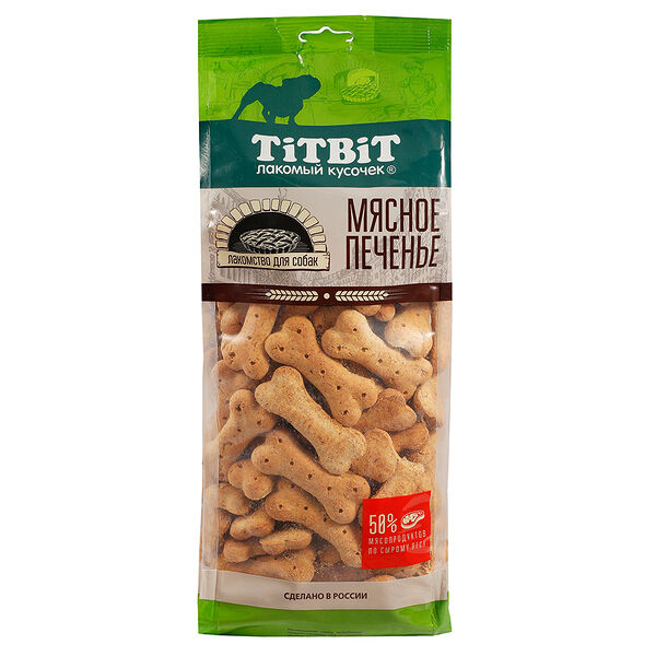 Печенье Titbit Biscotti мягкая упаковка 1 кг
