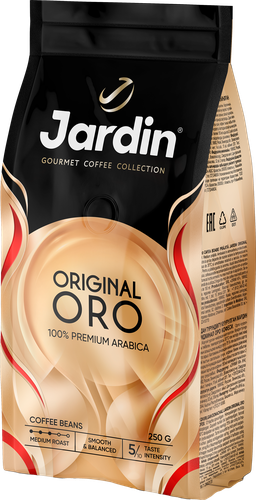 

Кофе зерновой Jardin Оригинал Золото (Original Oro) жареный 250 г