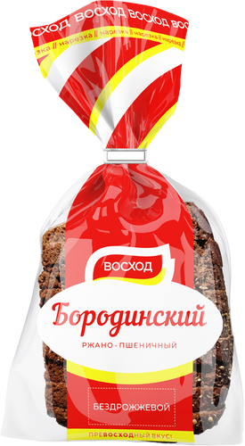 

Хлеб Бородинский улучшенный нарезка ржано-пшеничный 450 г