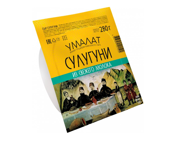 

Сыр сулугуни Умалат 45% БЗМЖ 280 г