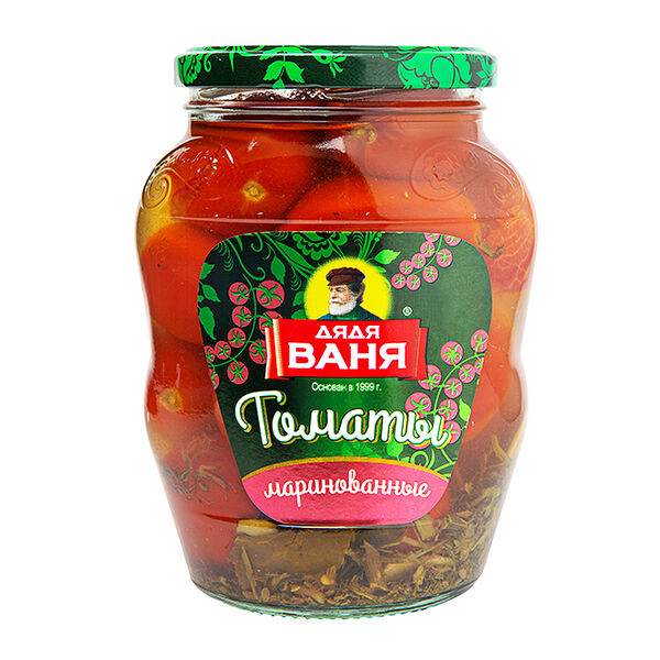 Томаты маринованные Дядя Ваня, 680г