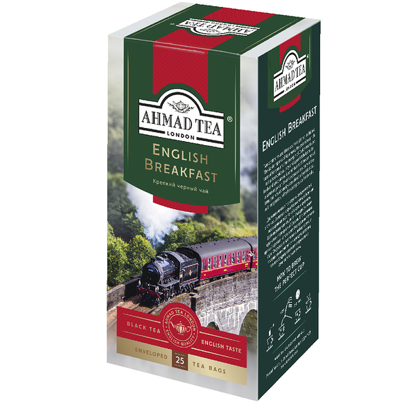 Чай чёрный Ahmad Tea English Breakfast  25х2г