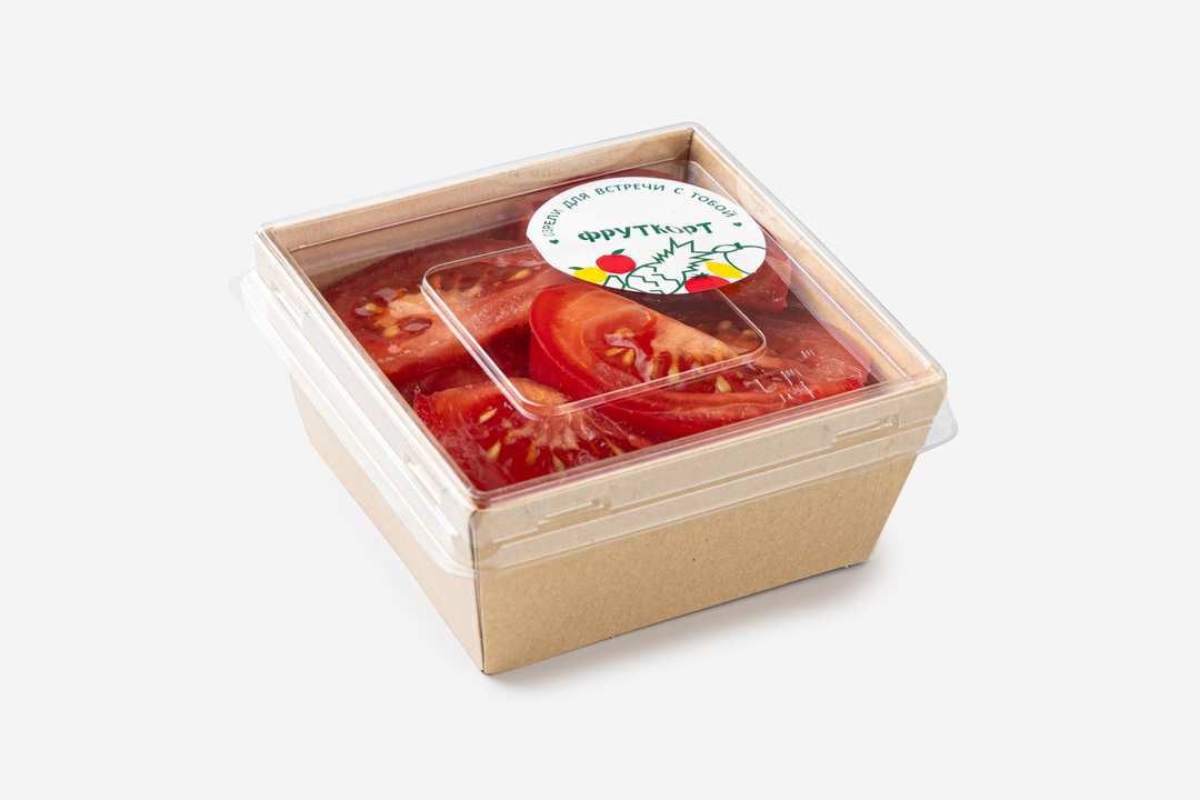 

Томаты дольками Фруткорт свеженарезанные, s, 200 г