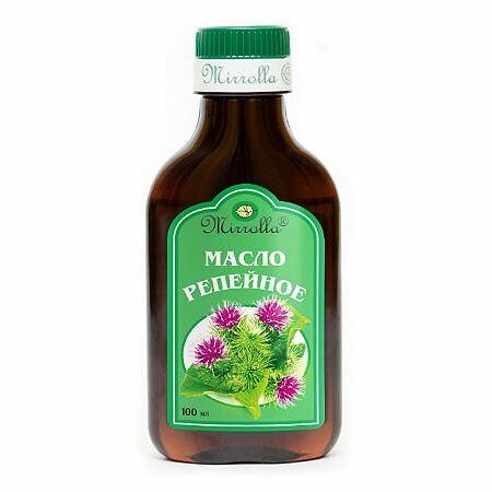 Репейное масло Mirrolla 100 мл