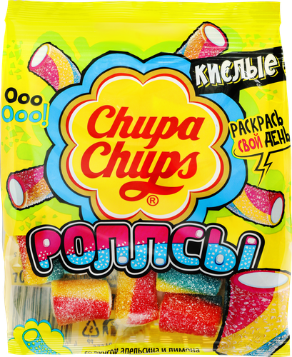 

Мармелад жевательный Chupa Chups Роллсы 70 г
