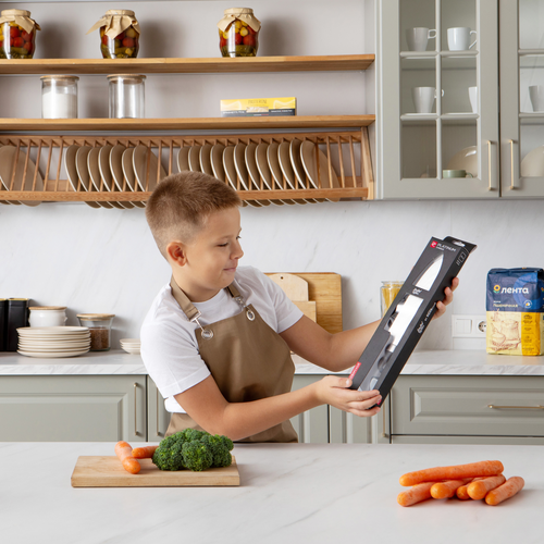 

Нож поварской Platinum choice 20 см, нержавеющая сталь, ABS-пластик, арт. EKA-PN8