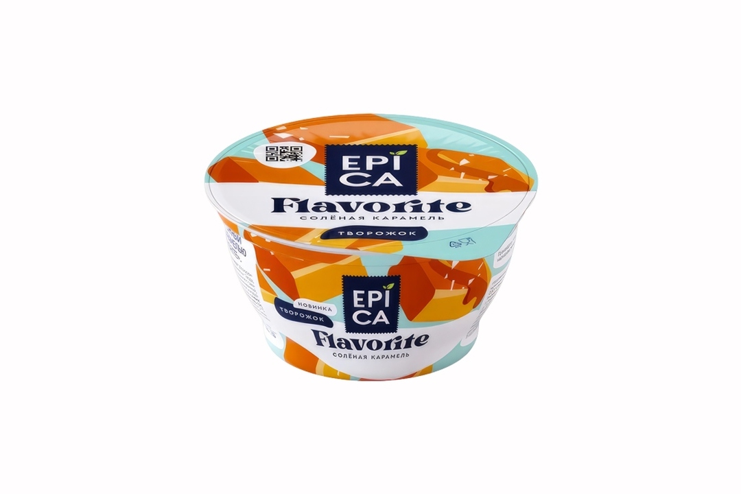 

Десерт творожный Epica Flavorite Солёная карамель 7.6% 130 г