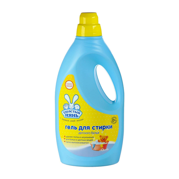 Гель для стирки детского белья Ушастый нянь с первых дней жизни 2000 мл