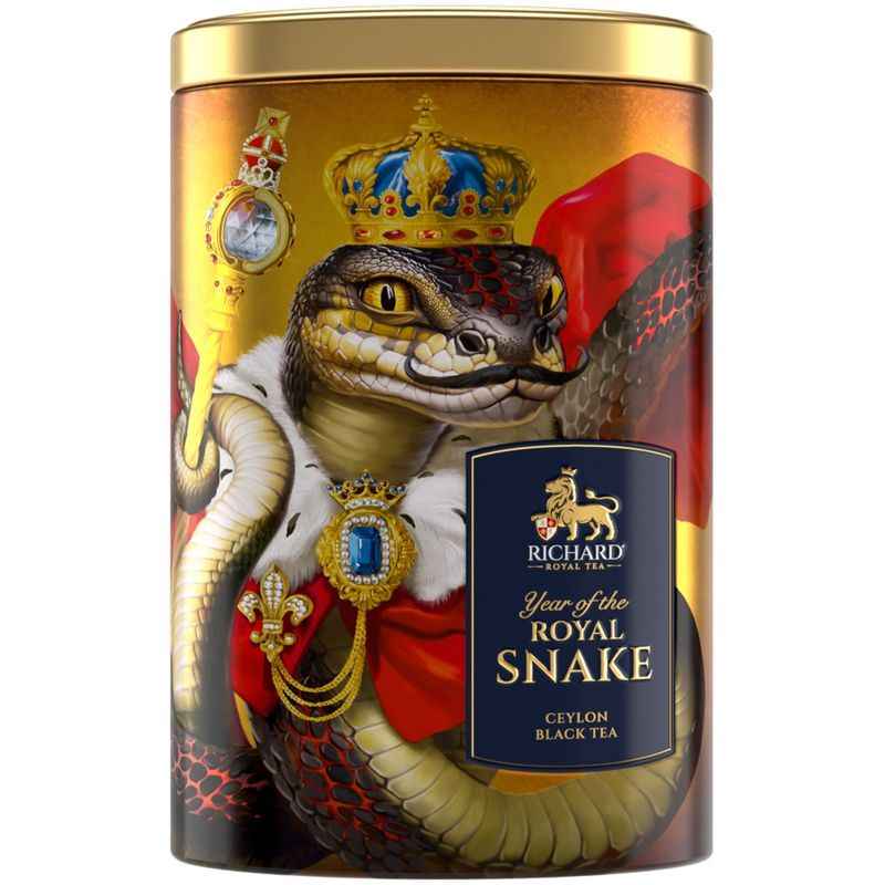 

Чай черный Richard Year of the Royal Snake крупнолистовой 80 г 1 шт дизайн упаковки в ассортименте