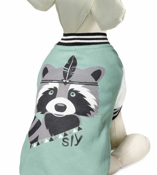 TRIOL Куртка-бомбер Енот-индеец XL, размер 40см