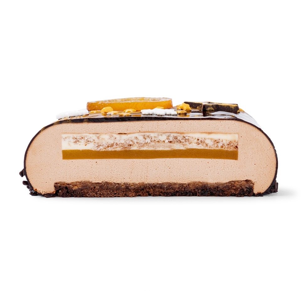 

Торт Азбука вкуса Новогодний шоколадно-апельсиновый 900 г