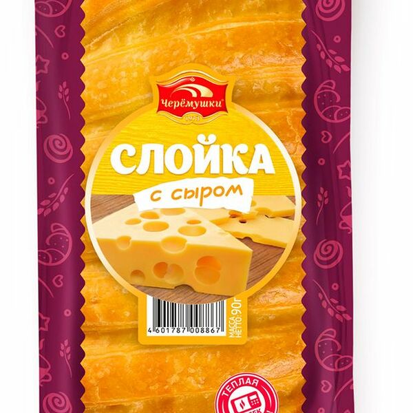 Слойка Черёмушки с сыром 90 г