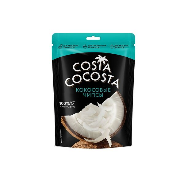 Чипсы кокосовые Costa Cocosta д/п 40г