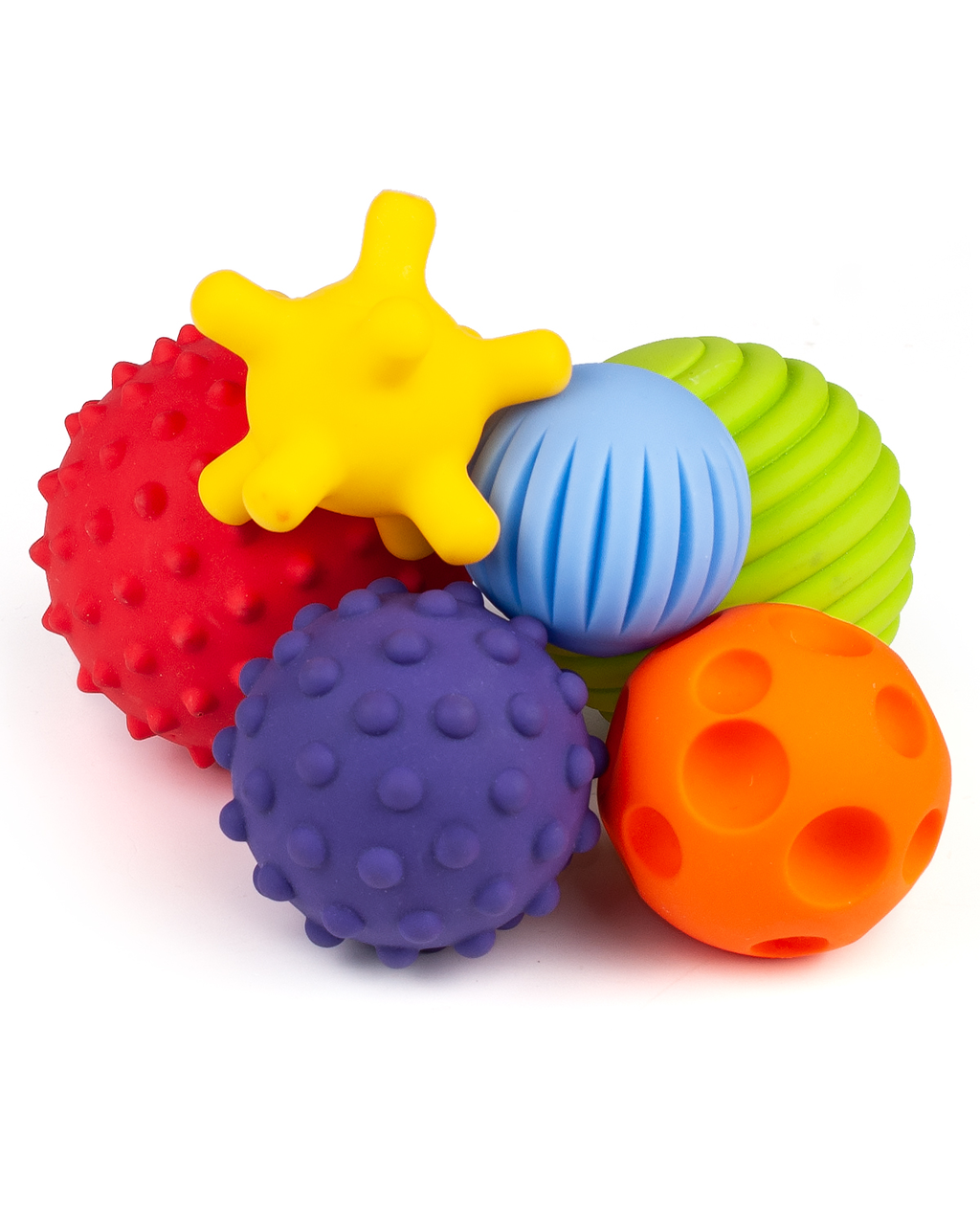 

Игрушка развивающая Fancy Baby Тактилики 6 шт.