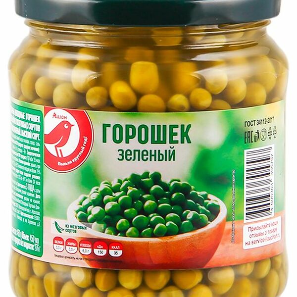 Горошек Ашан Красная птица