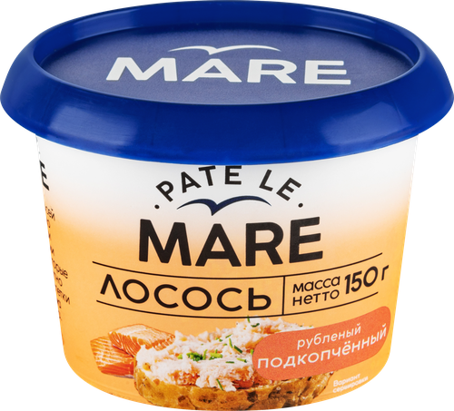 

Лосось подкопченный Pate le Mare рубленый 150 г