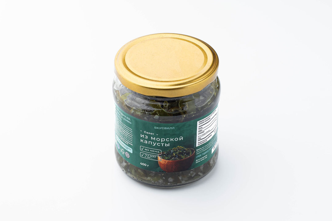 

Салат из морской капусты без уксуса