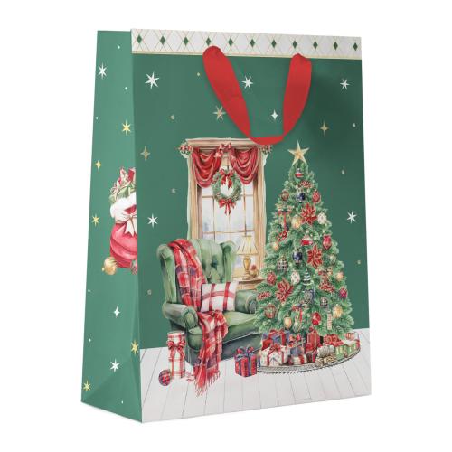 

Пакет Пакетико Рождественский 31.5 см дизайн в ассортименте 1 шт.