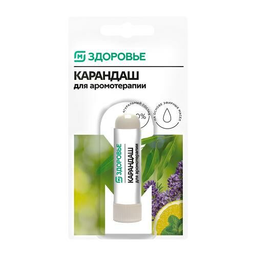 Карандаш М-Здоровье для ароматерапии, 1.5 г
