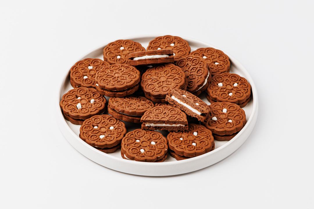 

Печенье-сэндвич Кот Федот со сливочной начинкой 235 г