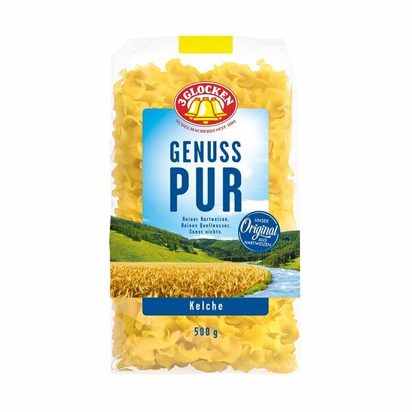 Макаронные изделия Genuss Pur Kelche 3 Glocken 500г