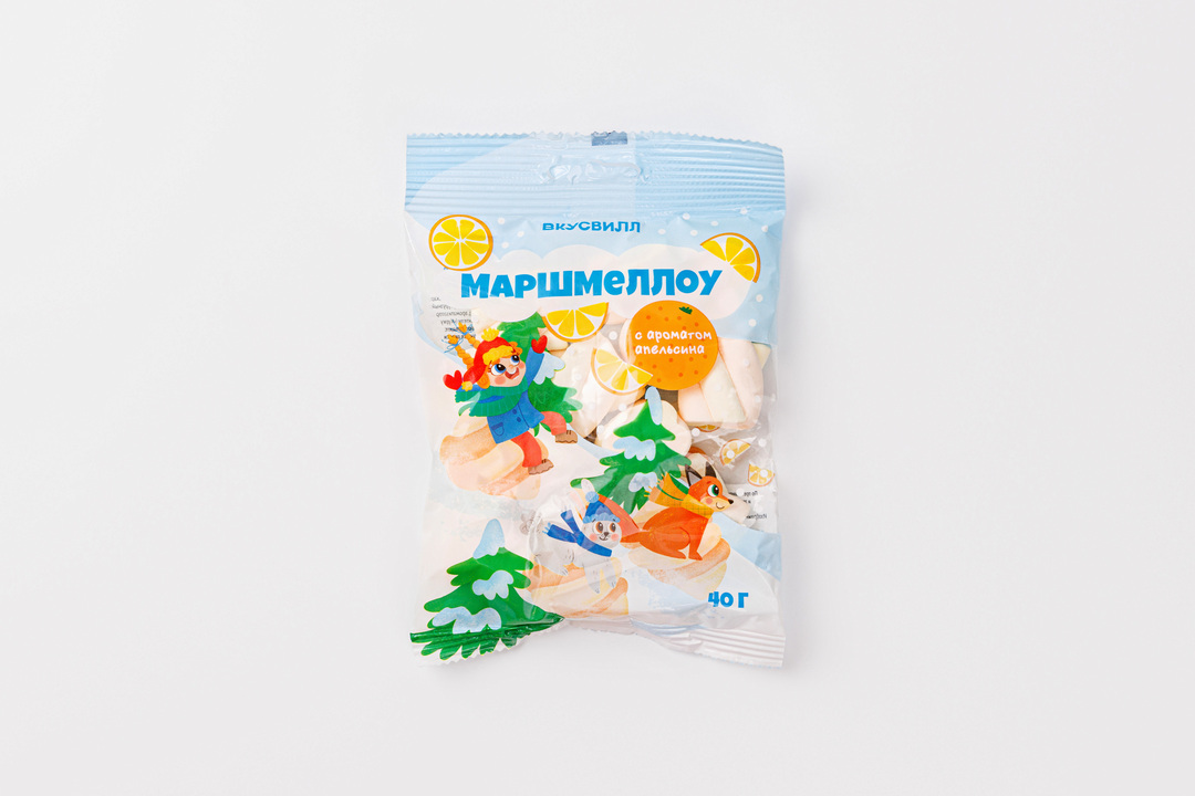 

Маршмеллоу с ароматом апельсина 40 г