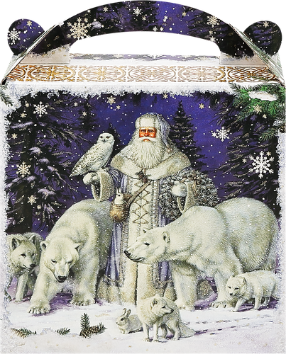 

Подарок новогодний КФ ПЕРМСКАЯ Полярная сказка + Лесная сказка, в ассортименте, 700г