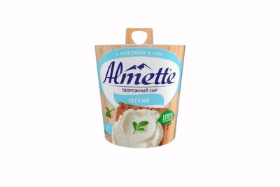 Творожный сыр Альметте (Almette) Легкий 53% 150 г