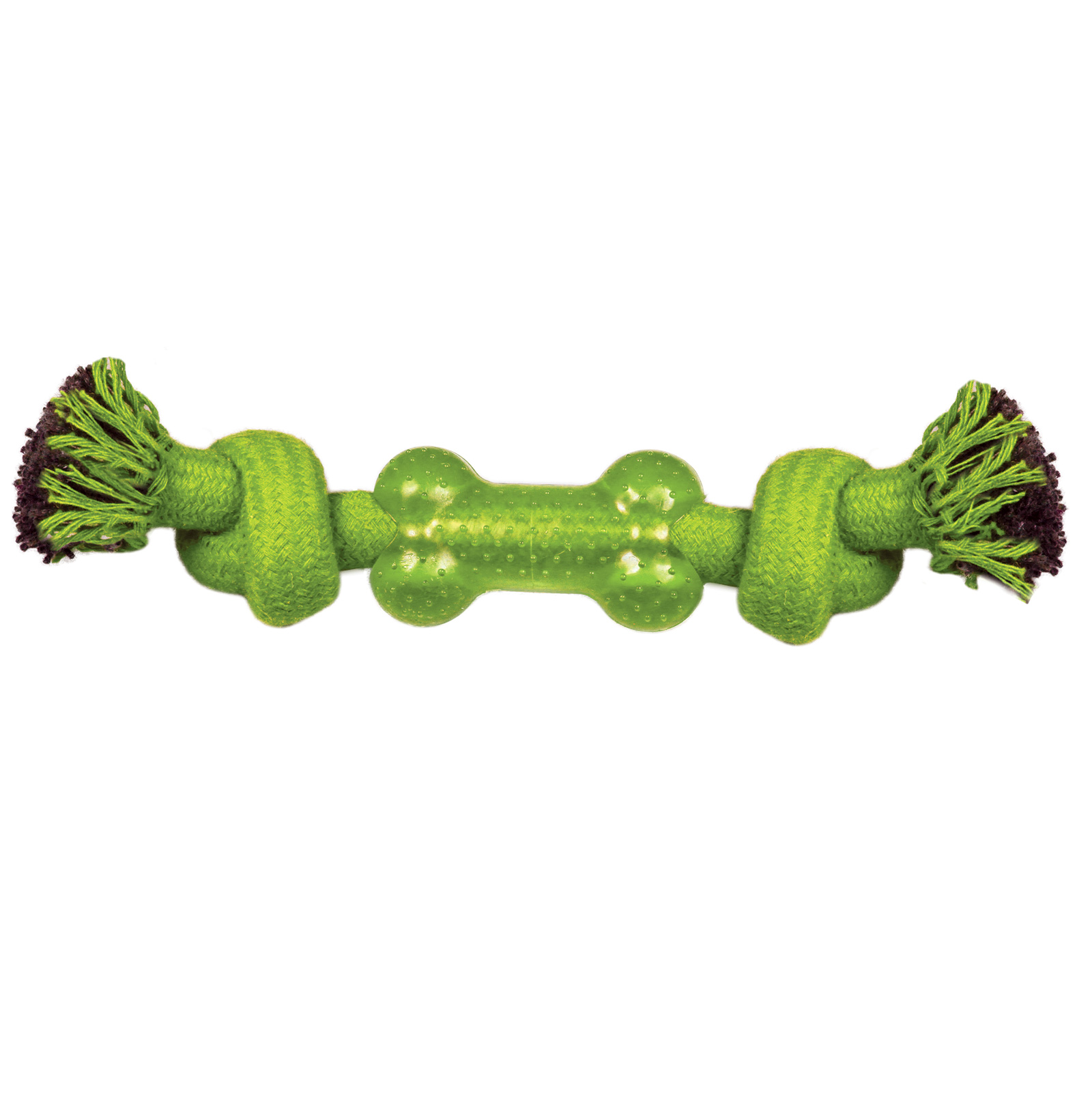 

Игрушка для собак Triol Веревка-канат 2 узла и кость 24 см в ассортименте 1 шт