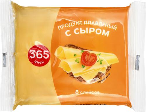 

Продукт плавленый 365 дней с сыром 50% 130 г