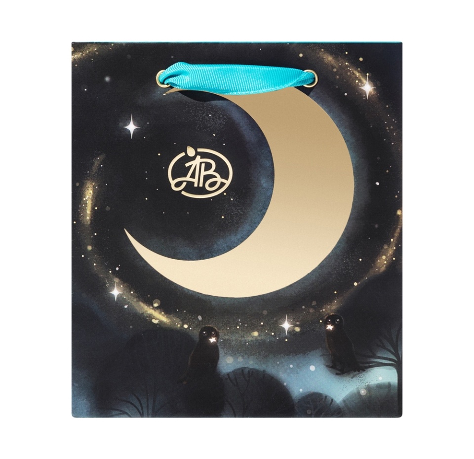 

Пакет подарочный Азбука Вкуса Волшебная ночь 15х17х10 см