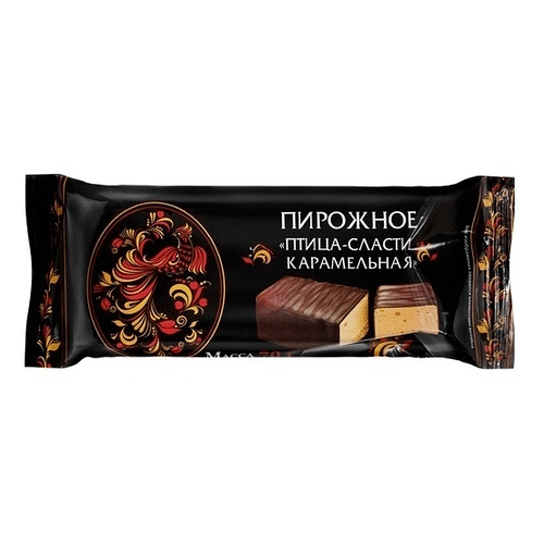 Пирожное Птица-Сласти Карамельная 70 г