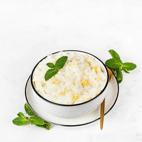 Каша рисовая молочная с ананасом 300 г