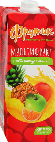 

Напиток сокосодержащий Фрутик Мультифруктовый 0.95 л