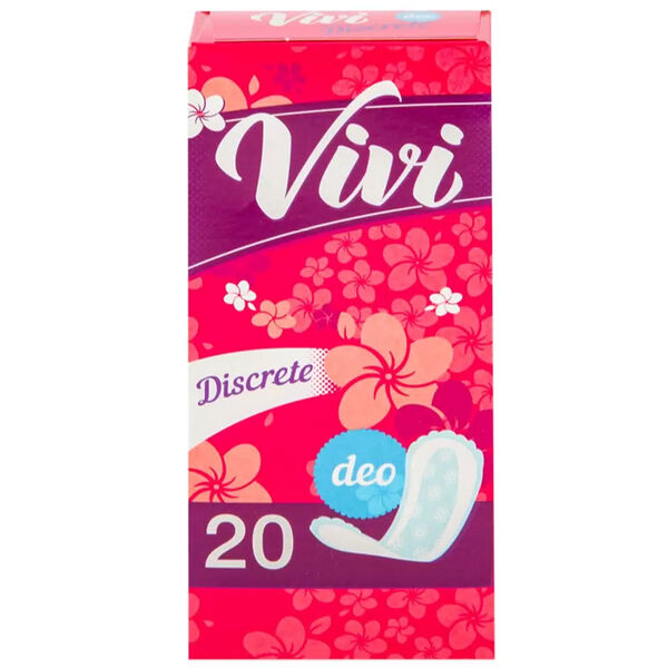 Прокладки ежедневные Vivi Discrete Form Deo, 20 шт.