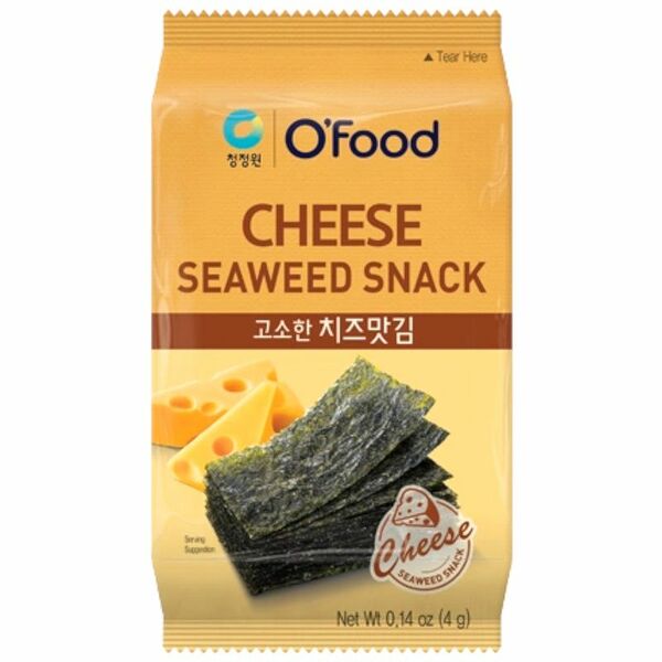 Капуста морская O'Food Дэсанг сушеная обжаренная сыр чеддер 4 г