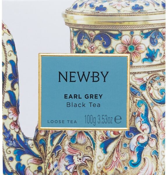 Чай черный Newby Эрл Грей 100г