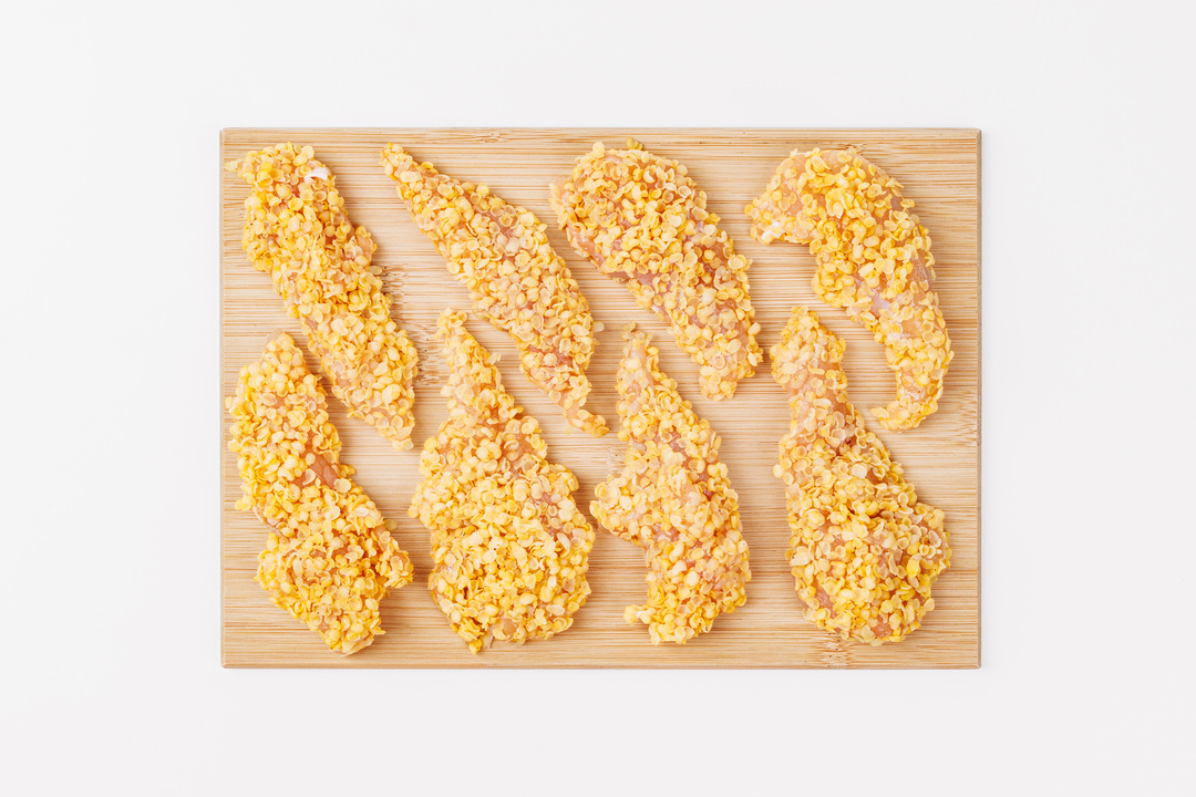 

Филе малое цыпленка-бройлера в хрустящих хлопьях 300 г