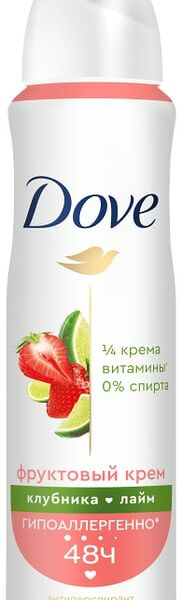 Антиперспирант Дав Клубника лайм 150мл