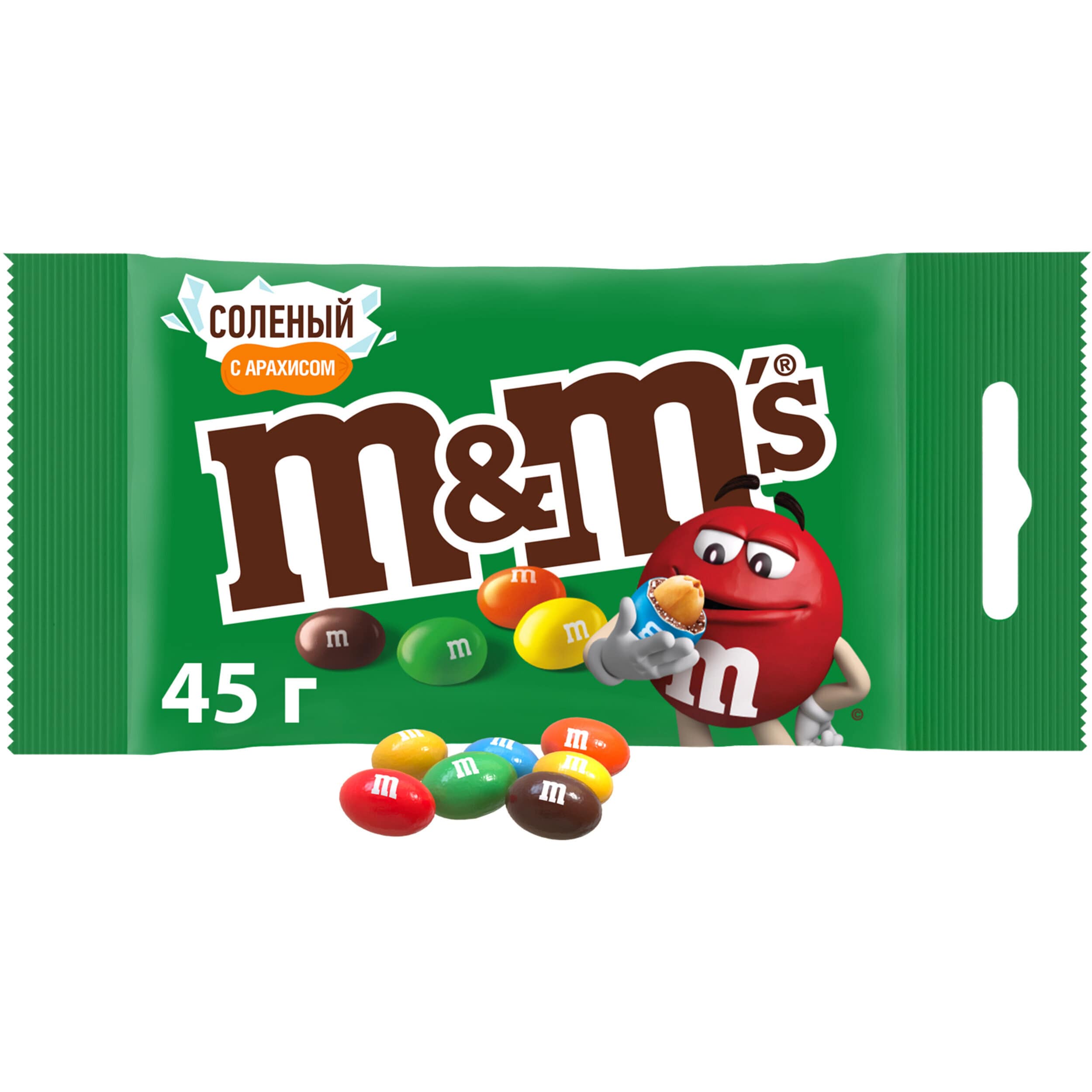 

Драже M&M's Солёный арахис 45 г
