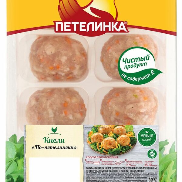Кнели куриные Петелинка По-петелински охлажденный, 320 г