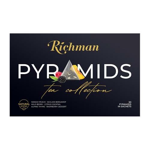 Чайное ассорти Richman 6 видов 30 пирамидок 60 г